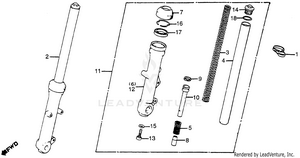 Front Fork Schematic