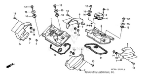 Cylinder Head Cover Schematic