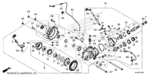Front Final Gear (2) Schematic