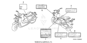Caution Labels Schematic