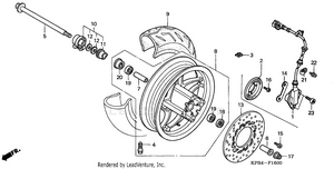 Front Wheel Schematic