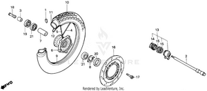 Front Wheel Schematic
