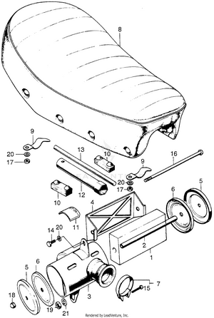 Seat + Air Cleaner Schematic