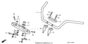 Handlebar + Top Bridge Schematic