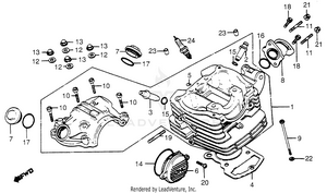 Cylinder Head Schematic