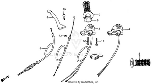 Control Levers Cables Switches Schematic