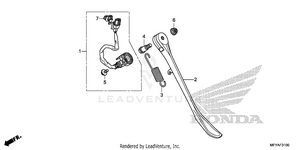 Side Stand Schematic