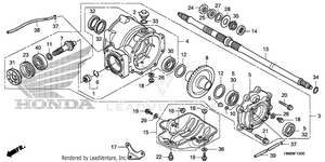 Rear Final Gear Schematic