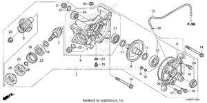 Final Driven Gear Schematic