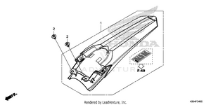 Rear Fender Schematic
