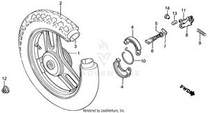 Rear Wheel Schematic