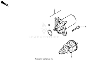 Starter Motor 88-93 Schematic