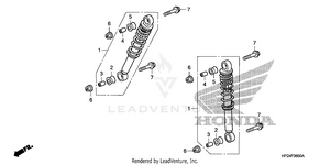 Front Shock Absorber Schematic