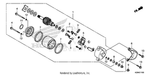 Starter Motor Schematic