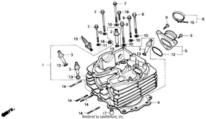 Cylinder Head Schematic