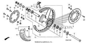 Rear Wheel Schematic