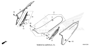 Seat@side Cover Schematic