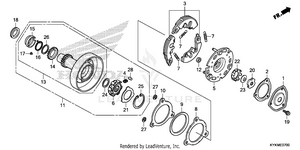 One-way Clutch Schematic