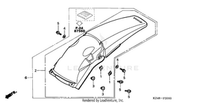 Rear Fender Schematic