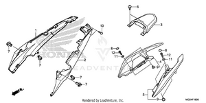 Seat Cowl Schematic