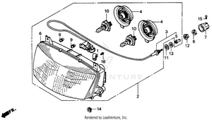 Headlight Schematic