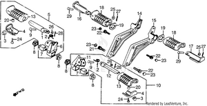 Footpegs Schematic