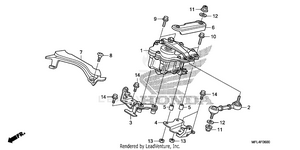 Steering Damper Schematic