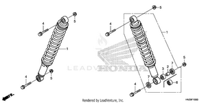 Front Shock Absorber Schematic