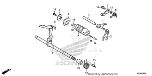 Gearshift Drum Schematic