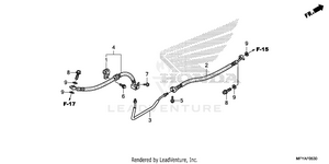 Brake Line Schematic