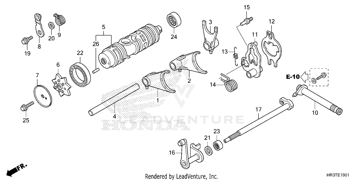 GEARSHIFT FORK (2)