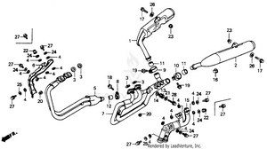 Exhaust Muffler Schematic