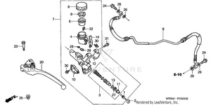 Clutch Master Cylinder Schematic