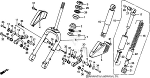 Front Fork Schematic