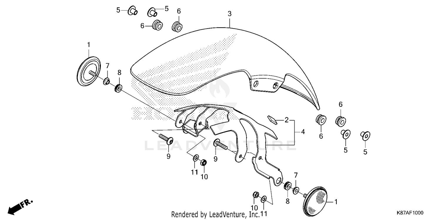 FRONT FENDER