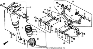 Rear Shock Absorber Schematic