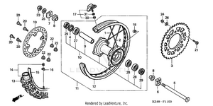 Rear Wheel Schematic