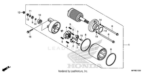 Starter Motor Schematic