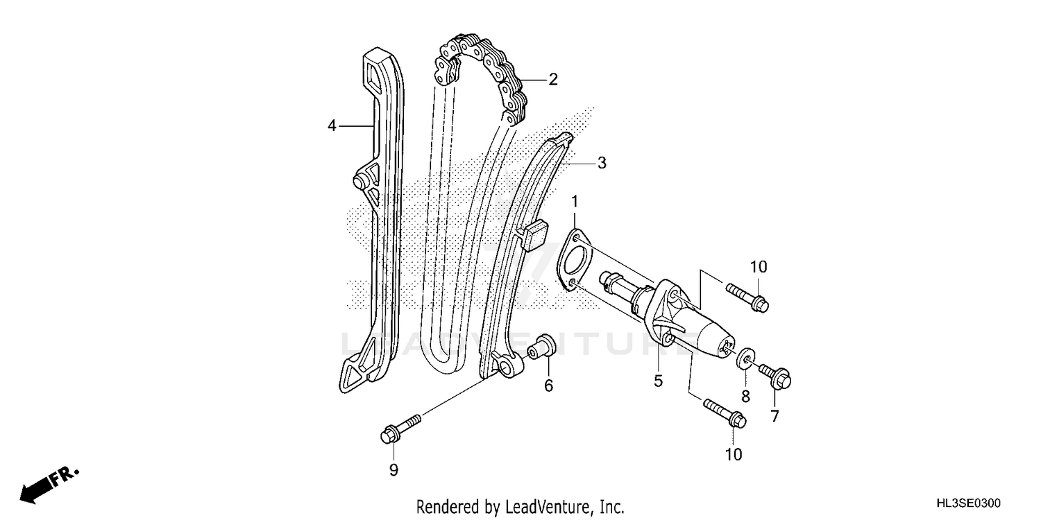 CAM CHAIN@TENSIONER