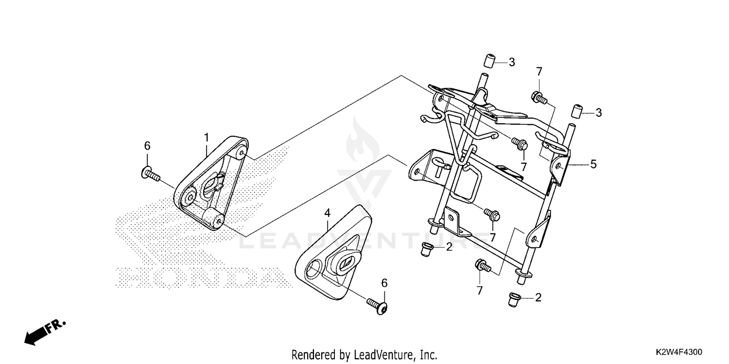 HEADLIGHT BRACKET