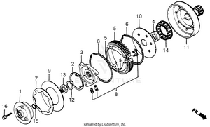One-way Clutch Schematic