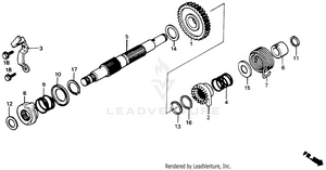 Kick Start Spindle 84-85 Schematic