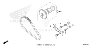 Cam Chain@tensioner Schematic