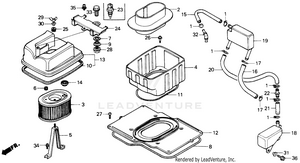 Air Cleaner Schematic