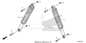 Front Shock Absorber Schematic