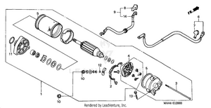 Starter Motor Schematic