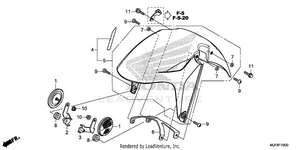 Front Fender Schematic