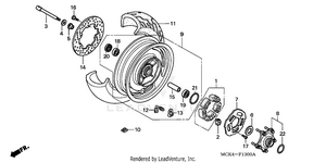 Rear Wheel Schematic