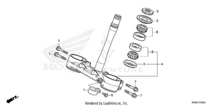 Steering Stem Schematic