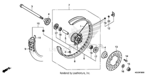 Front Wheel Schematic